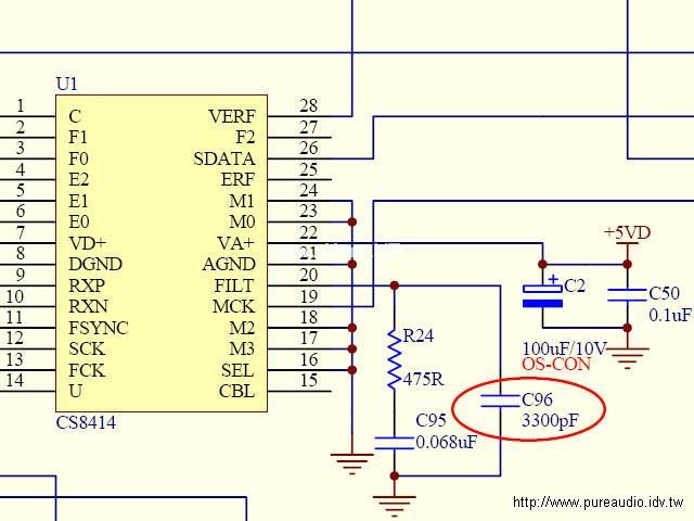 胆机cs8414电路图